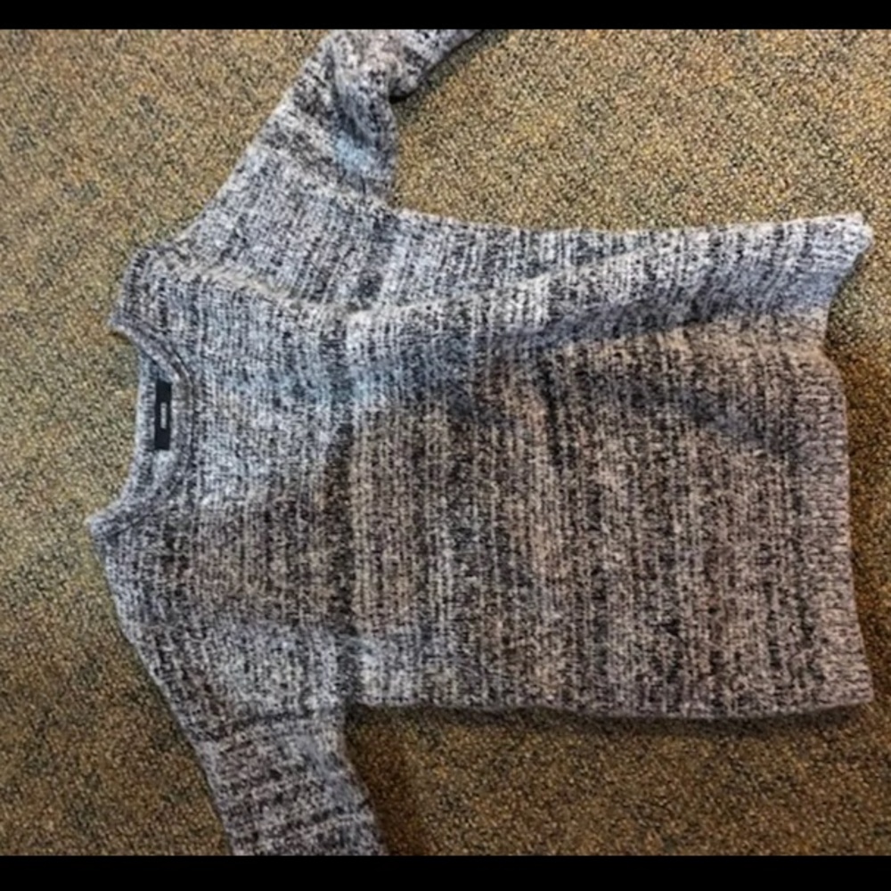 Cozy grey sweater